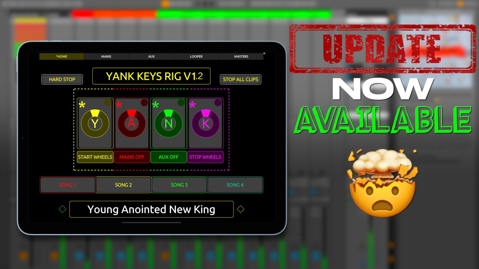 YANK Keys Rig Ableton Edition
